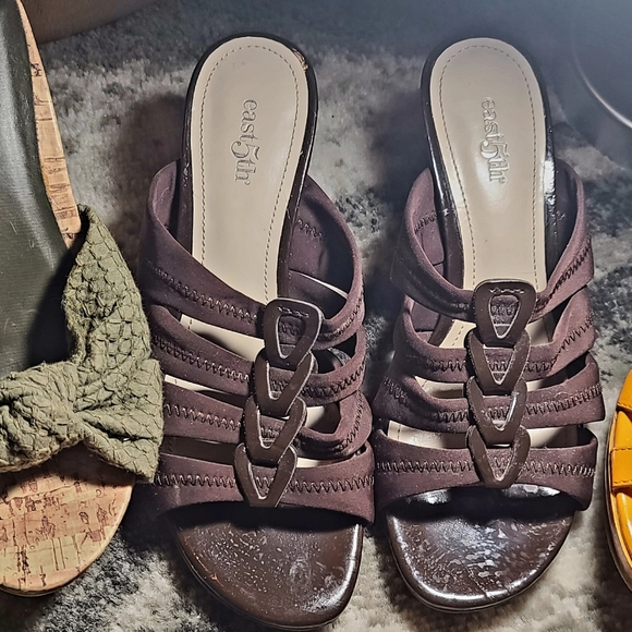 Bundle of 3 pairs of shoes size 6.5 Charlotte Russ, Diva Dna, East 5th Good con - Picture 5 of 13